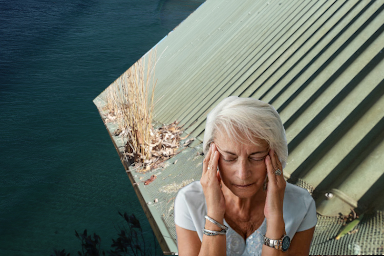 Gutter Guard Letdown: Woman`s Astonished Reaction in merimbula